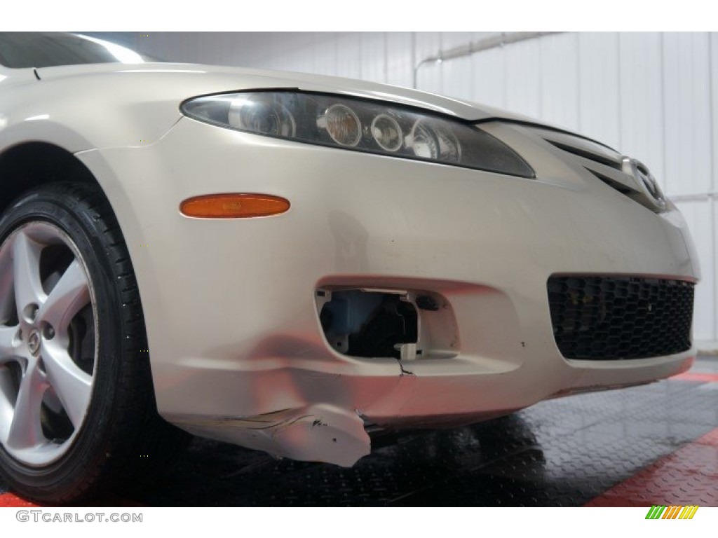 2007 MAZDA6 i Sport Sedan - Smokestone / Beige photo #37