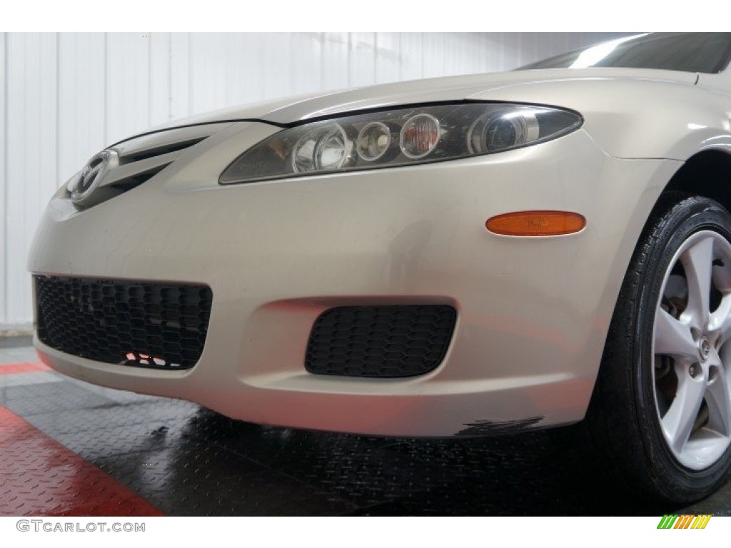 2007 MAZDA6 i Sport Sedan - Smokestone / Beige photo #39