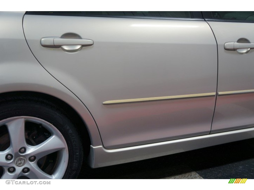 2007 MAZDA6 i Sport Sedan - Smokestone / Beige photo #48