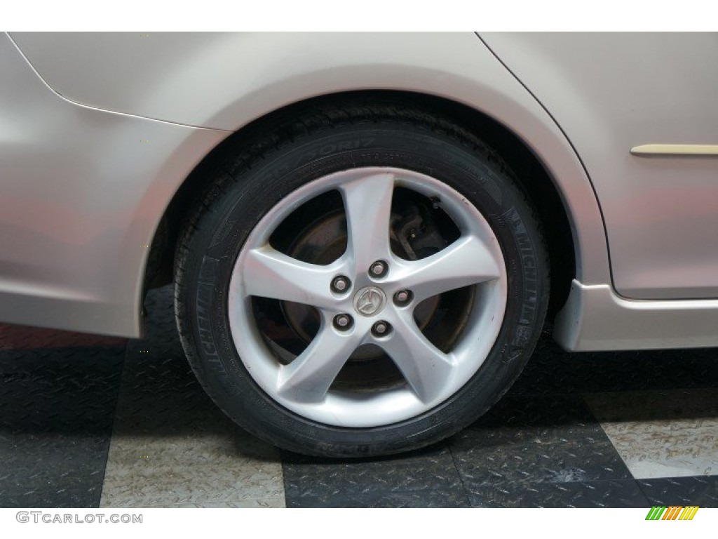 2007 MAZDA6 i Sport Sedan - Smokestone / Beige photo #50