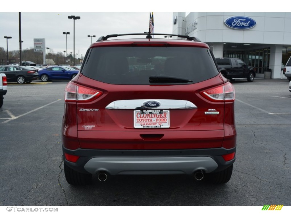 2013 Escape SEL 1.6L EcoBoost - Ruby Red Metallic / Charcoal Black photo #4