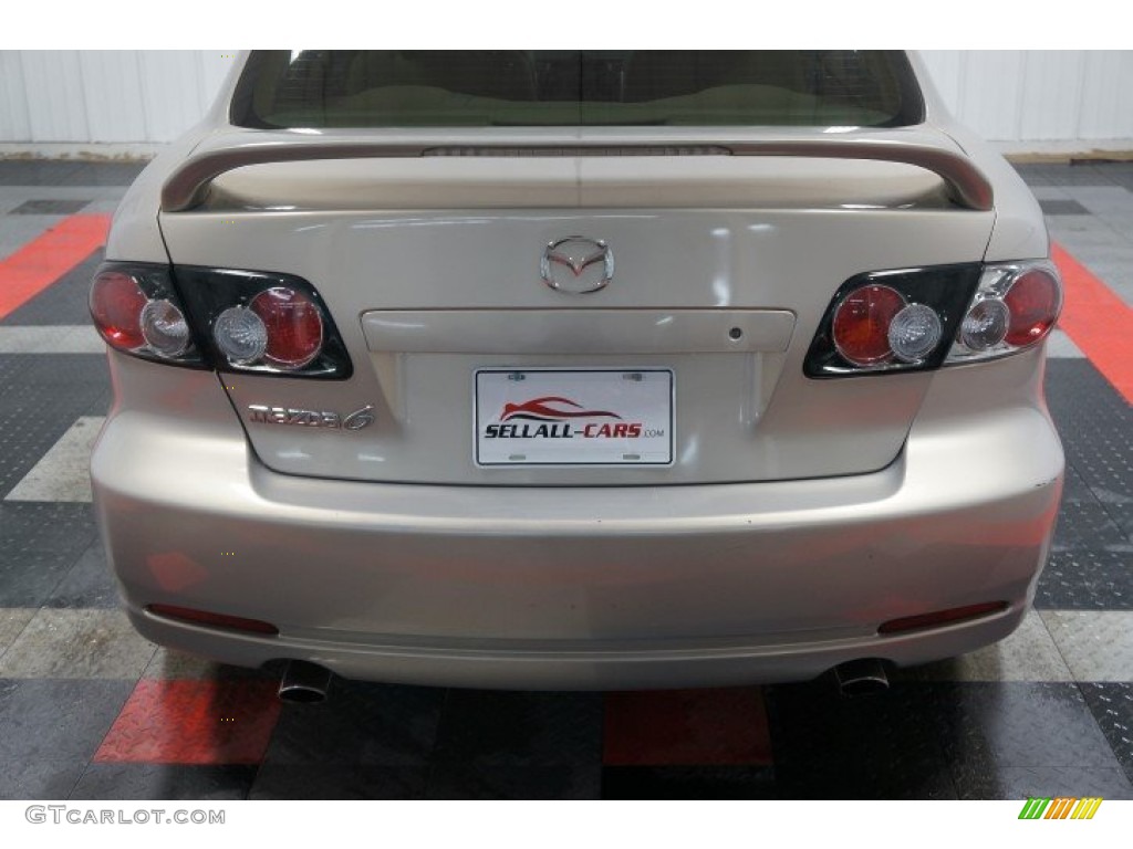 2007 MAZDA6 i Sport Sedan - Smokestone / Beige photo #58