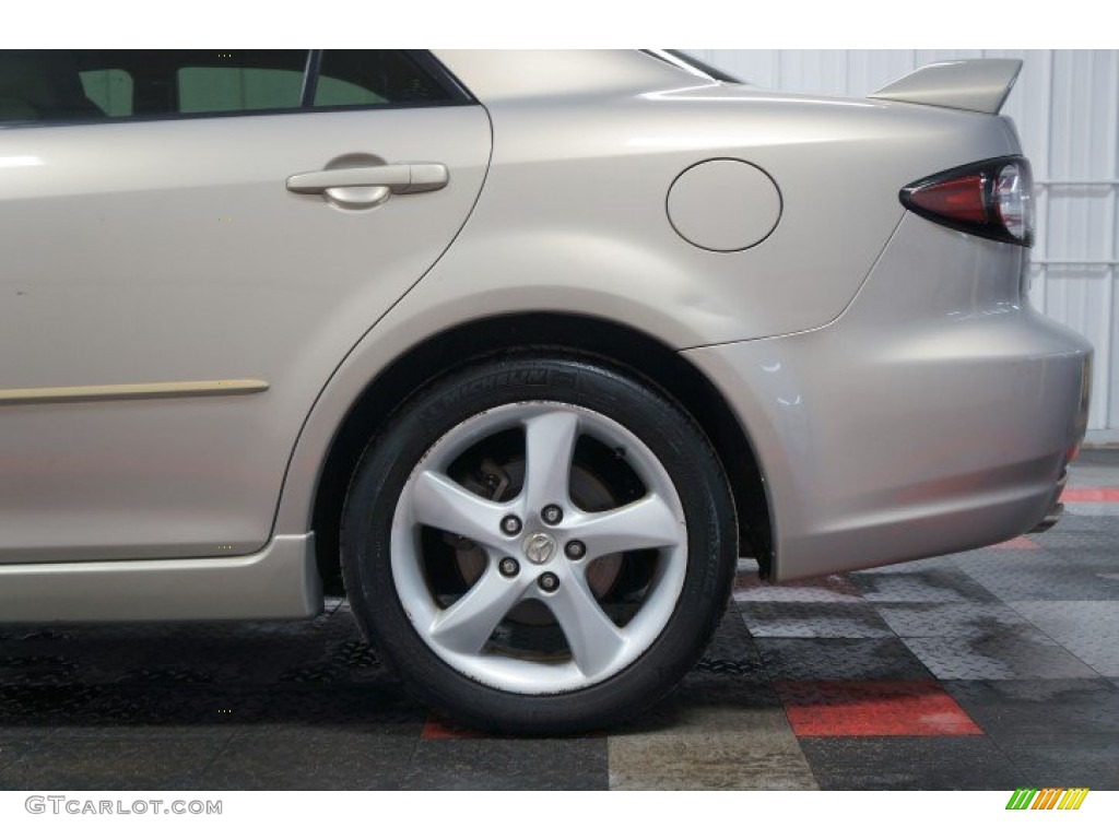 2007 MAZDA6 i Sport Sedan - Smokestone / Beige photo #59