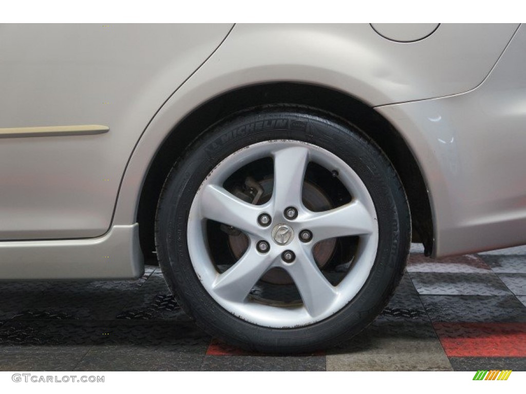 2007 MAZDA6 i Sport Sedan - Smokestone / Beige photo #60