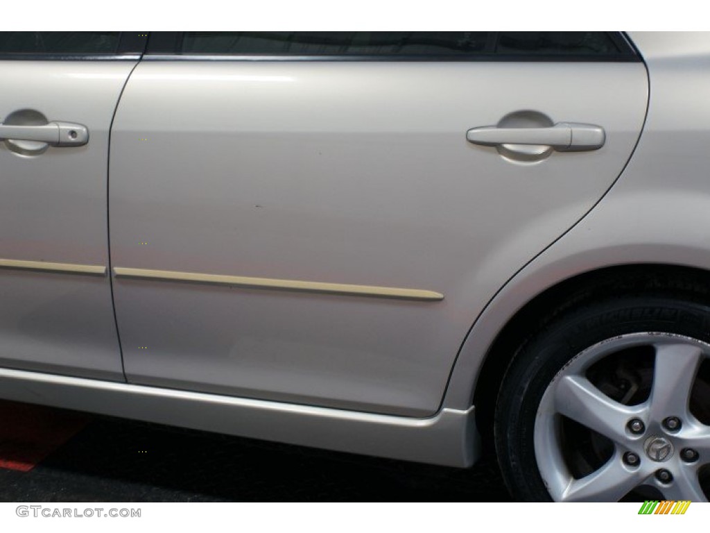 2007 MAZDA6 i Sport Sedan - Smokestone / Beige photo #63