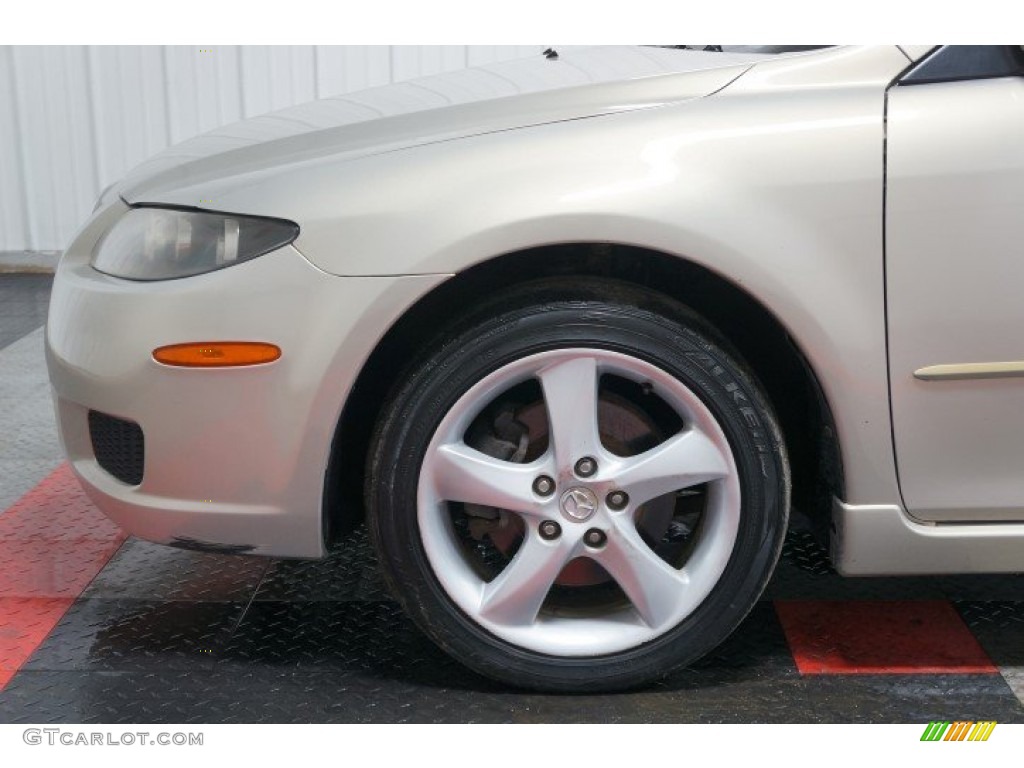 2007 MAZDA6 i Sport Sedan - Smokestone / Beige photo #67