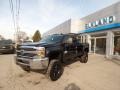 2015 Black Chevrolet Silverado 2500HD WT Double Cab 4x4  photo #2