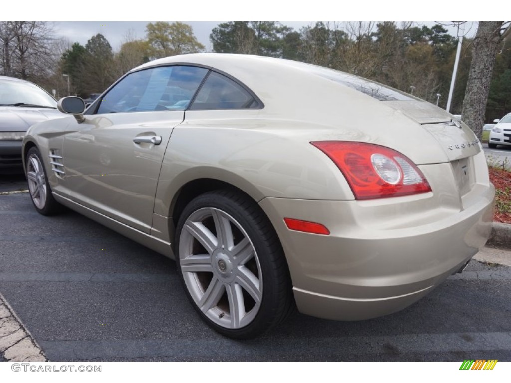 Oyster Gold Metallic 2008 Chrysler Crossfire Limited Coupe Exterior Photo #102540254