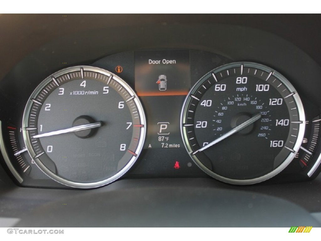 2016 Acura MDX Technology Gauges Photo #102541712