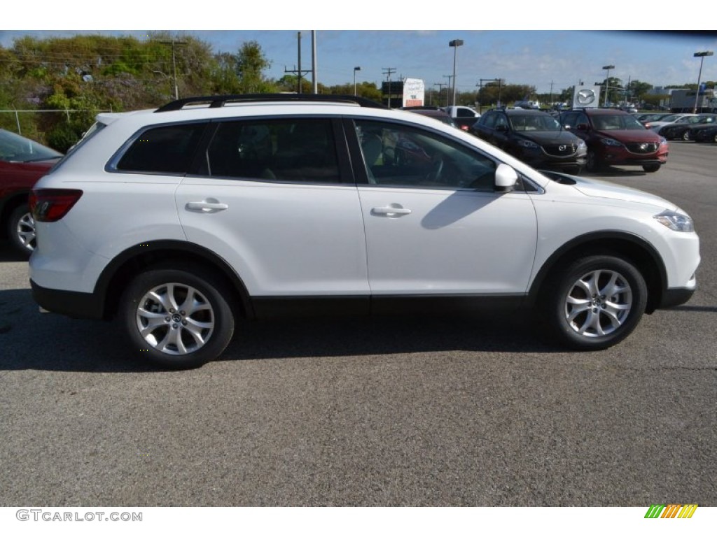 2015 CX-9 Sport - Crystal White Pearl Mica / Sand photo #6