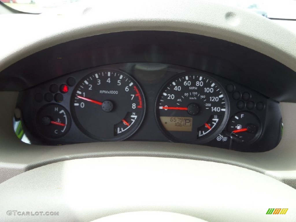 2015 Nissan Frontier SV King Cab Gauges Photo #102544253