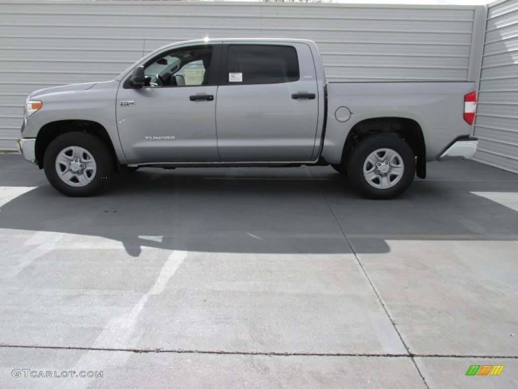 2015 Tundra SR5 CrewMax 4x4 - Silver Sky Metallic / Graphite photo #6