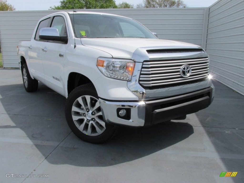 Super White Toyota Tundra