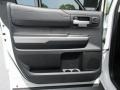 Black 2015 Toyota Tundra Limited CrewMax Door Panel