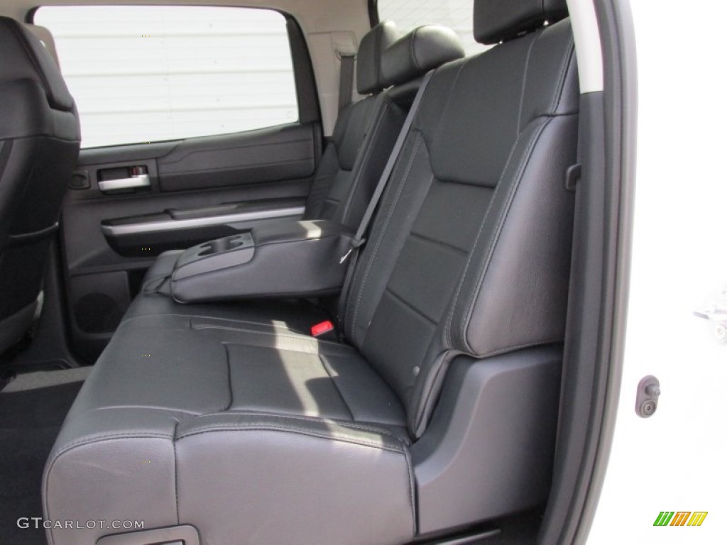 2015 Toyota Tundra Limited CrewMax Rear Seat Photos