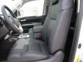 Front Seat of 2015 Tundra Limited CrewMax