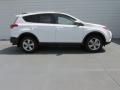 2015 Super White Toyota RAV4 XLE  photo #3