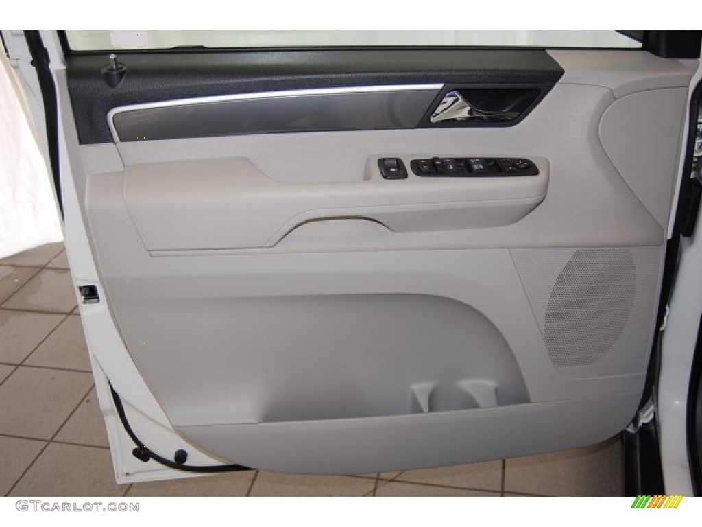 2011 Routan S - Calla Lily White / Aero Gray photo #12