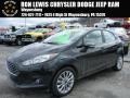 2014 Tuxedo Black Ford Fiesta SE Hatchback  photo #1