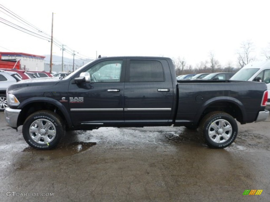 Maximum Steel Metallic 2015 Ram 3500 Laramie Crew Cab 4x4 Exterior Photo #102550802