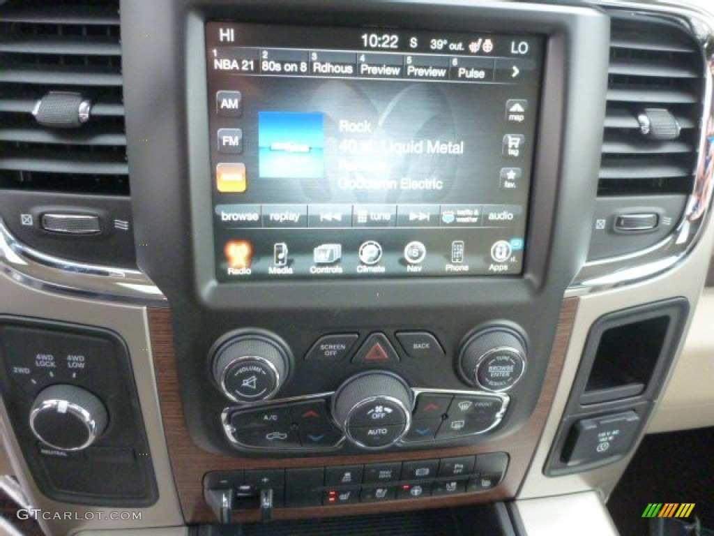 2015 Ram 3500 Laramie Crew Cab 4x4 Controls Photo #102550892