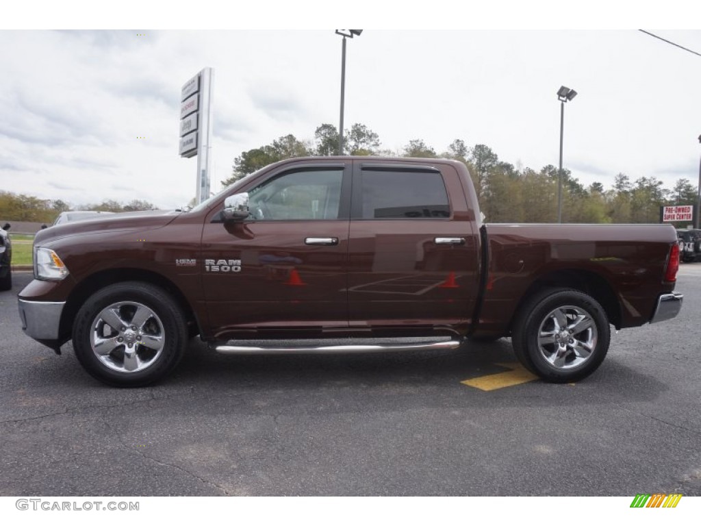Western Brown Pearl 2013 Ram 1500 Big Horn Crew Cab Exterior Photo #102554005