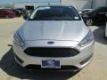 2015 Ingot Silver Metallic Ford Focus S Sedan  photo #3