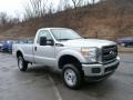 2015 Ingot Silver Ford F250 Super Duty XL Regular Cab 4x4  photo #1