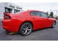 2015 Redline Red Tri-Coat Pearl Dodge Charger R/T  photo #7