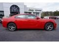 2015 Redline Red Tri-Coat Pearl Dodge Charger R/T  photo #8