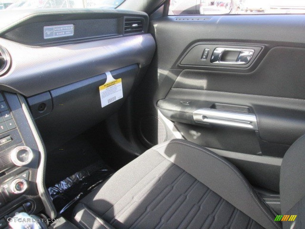 2015 Mustang EcoBoost Coupe - Magnetic Metallic / Ebony photo #18