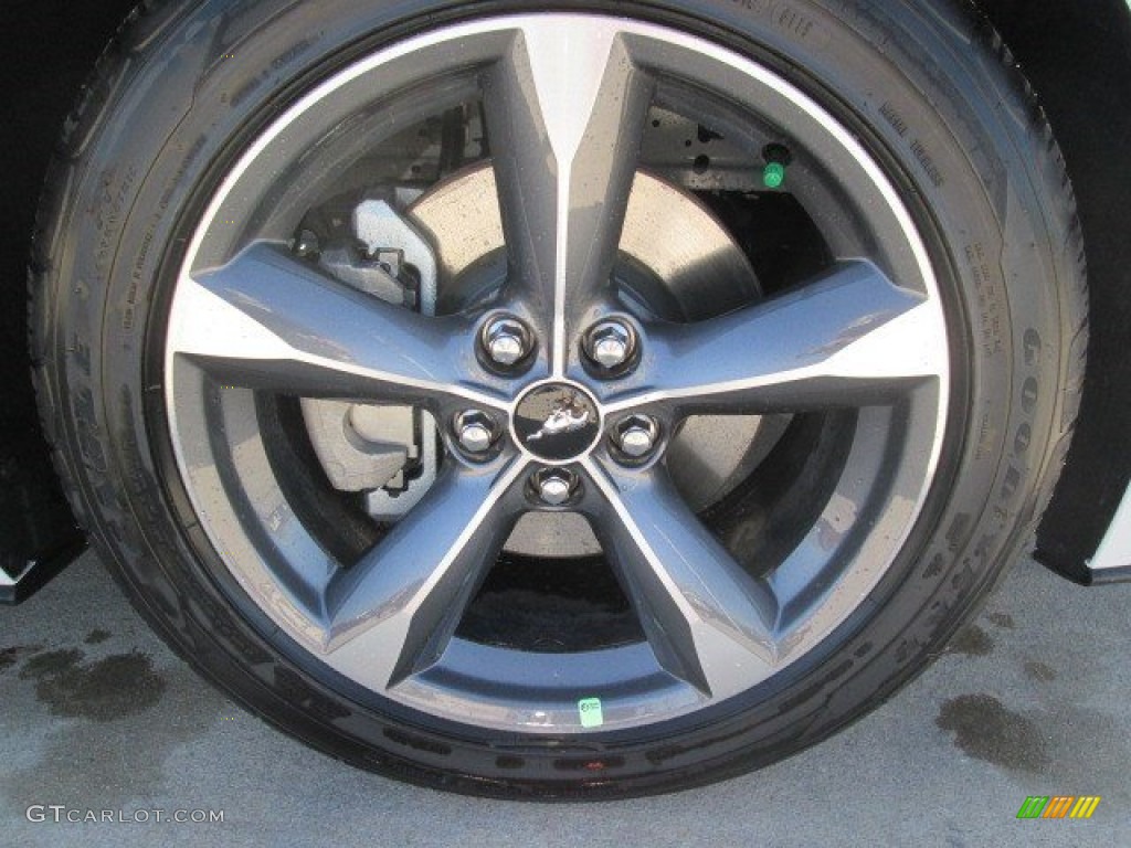 2015 Mustang V6 Coupe - Oxford White / Ebony photo #2