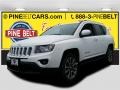 Bright White 2015 Jeep Compass Limited 4x4
