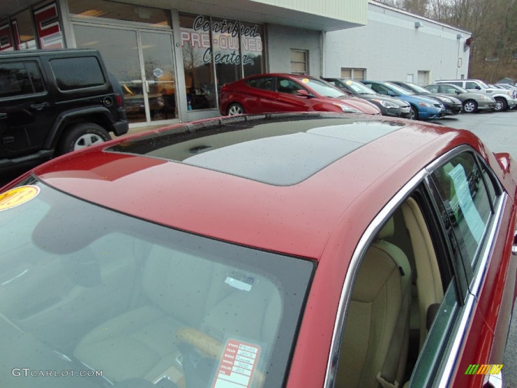 2013 300 C - Deep Cherry Red Crystal Pearl / Dark Frost Beige/Light Frost Beige photo #10