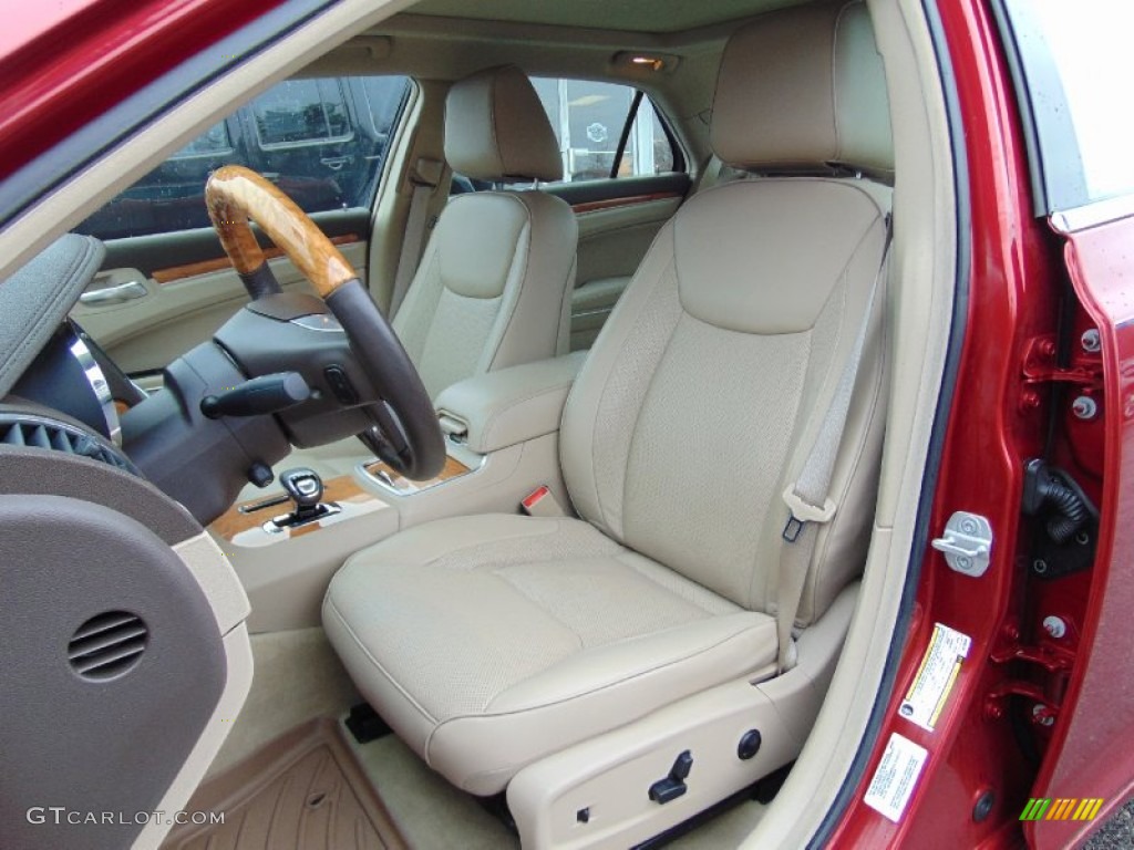 2013 300 C - Deep Cherry Red Crystal Pearl / Dark Frost Beige/Light Frost Beige photo #16