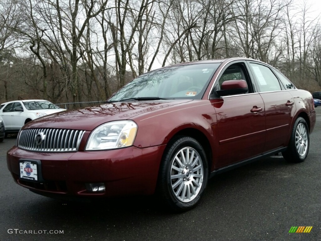 2005 Montego Premier AWD - Merlot Metallic / Shale photo #1