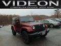 Red Rock Crystal Pearl 2007 Jeep Wrangler Sahara 4x4