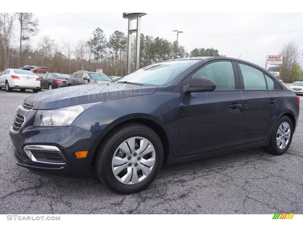 2015 Cruze LS - Blue Ray Metallic / Jet Black/Medium Titanium photo #3