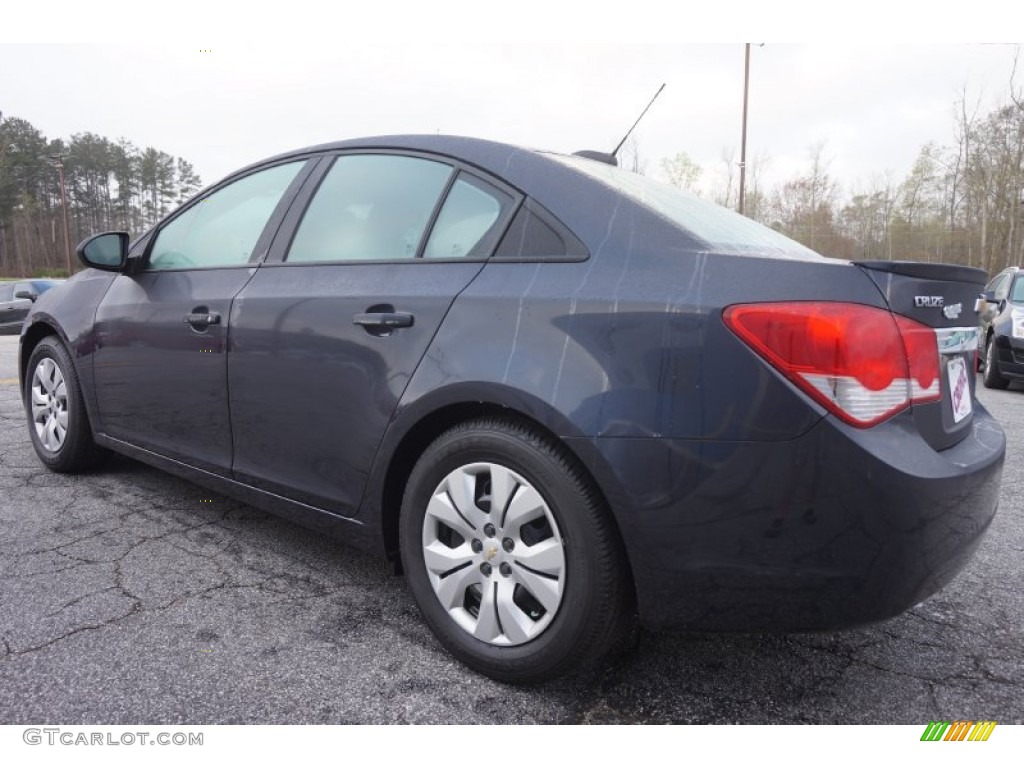 2015 Cruze LS - Blue Ray Metallic / Jet Black/Medium Titanium photo #5