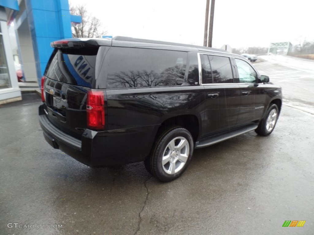 2015 Suburban LT 4WD - Black / Jet Black photo #5