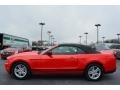 2011 Race Red Ford Mustang V6 Convertible  photo #6