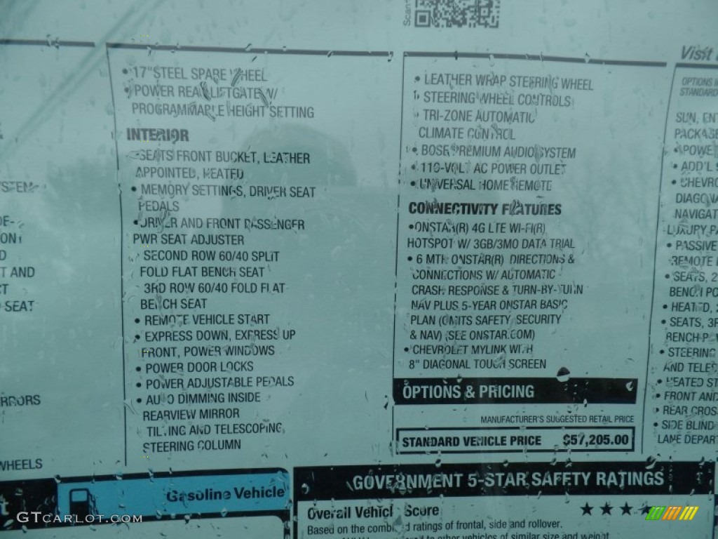 2015 Suburban LT 4WD - Black / Jet Black photo #14