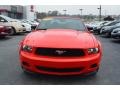 2011 Race Red Ford Mustang V6 Convertible  photo #25