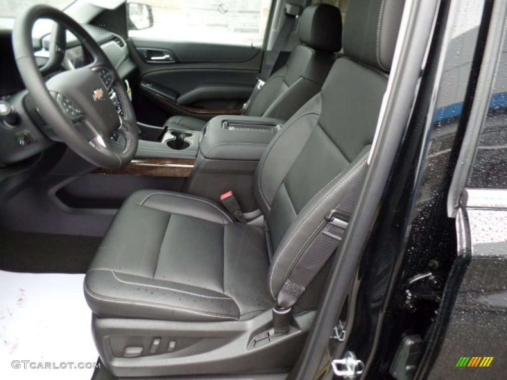 2015 Suburban LT 4WD - Black / Jet Black photo #43
