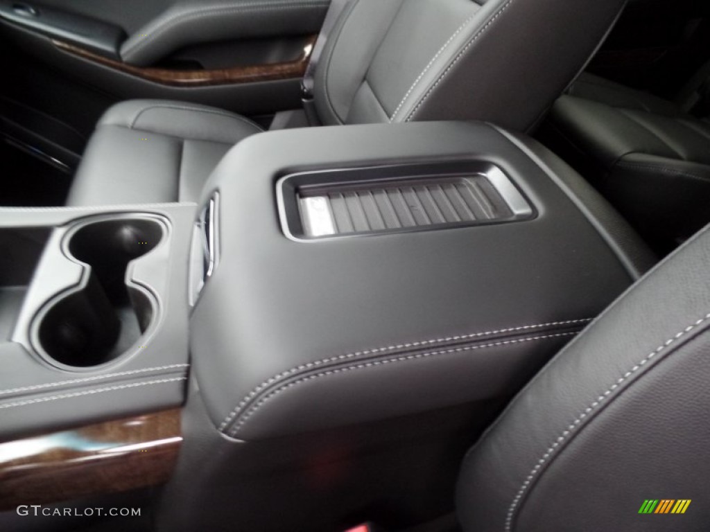 2015 Suburban LT 4WD - Black / Jet Black photo #47