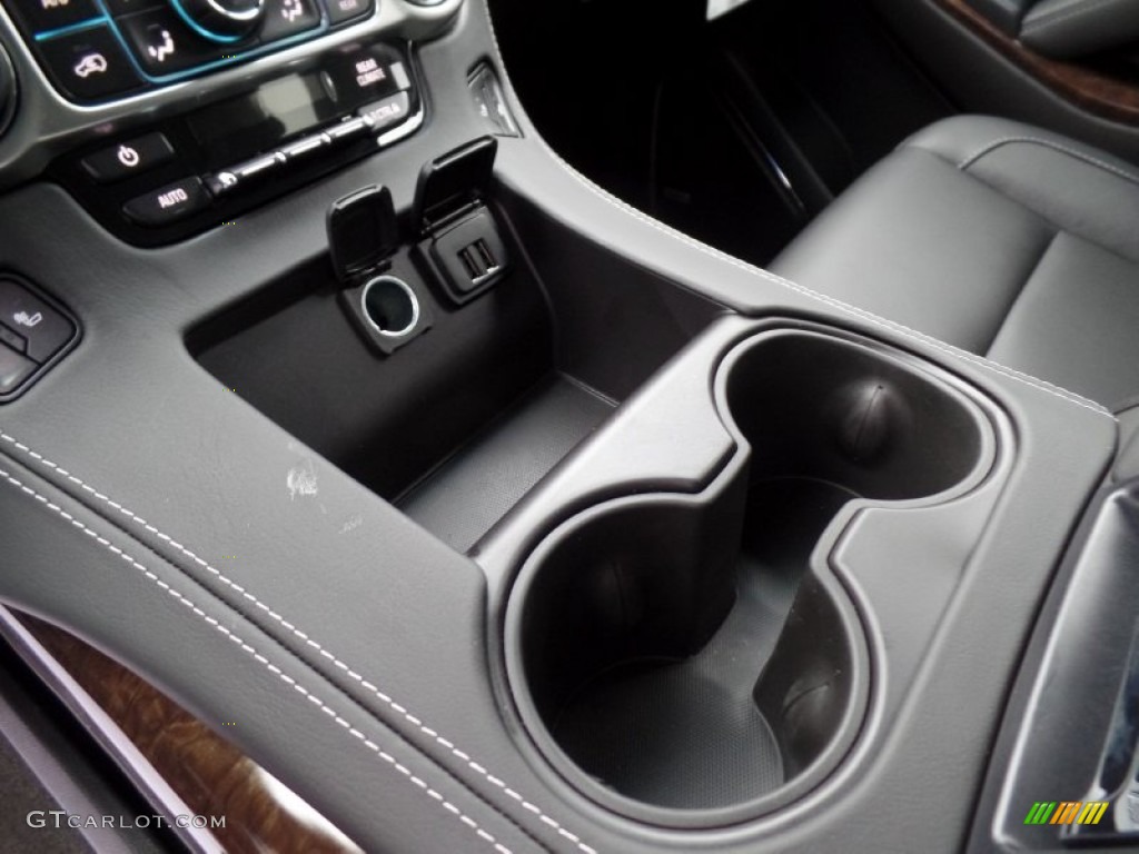 2015 Suburban LT 4WD - Black / Jet Black photo #49