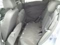 2015 Chevrolet Spark Silver/Silver Interior Rear Seat Photo