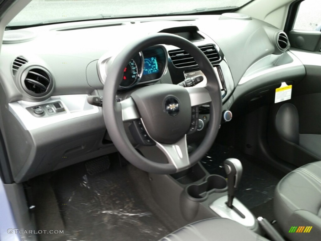 2015 Chevrolet Spark LT Silver/Silver Dashboard Photo #102561733