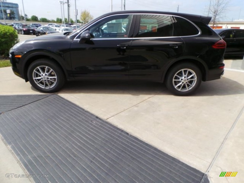 Black 2016 Porsche Cayenne Standard Cayenne Model Exterior Photo #102562330