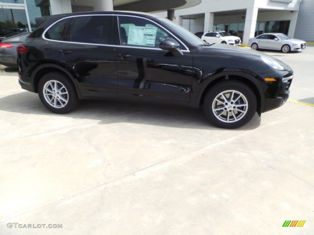 Black 2016 Porsche Cayenne Standard Cayenne Model Exterior Photo #102562399